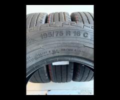 4 GOMME 195 75 16C CONTINENTAL A1440 - 8