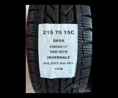 2 GOMME 215 70 15C SAVA A1438