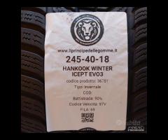 2 GOMME 245 40 18 HANKOOK A36781