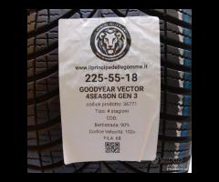 2 GOMME 225 55 18 GOODYEAR A36771