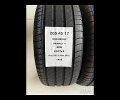 2 GOMME 205 45 17 MICHELIN A1455