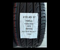 4 GOMME 215 45 17 PIRELLI A1459