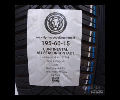 2 GOMME 195 60 15 CONTINENTAL A37188 - 2