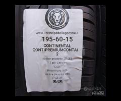 4 GOMME 195 60 15 CONTINENTAL A37081