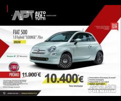 FIAT 500 III 2015 Benzina 1.0 hybrid Lounge 70cv