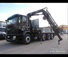 Stralis 4 assi gru hiab 166x5 (5 sfili )