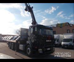 Stralis 4 assi gru hiab 166x5 (5 sfili )