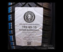 4 GOMME 195 65 15 KLEBER A37066