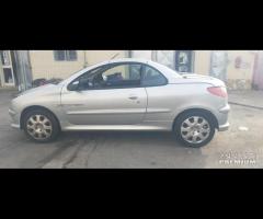 Ricambi Peugeot 206 Cabrio 1.6 B del 2006