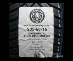 4 GOMME 205 60 16 CONTINENTAL A37462 - 2