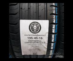 4 GOMME 195 45 16 CONTINENTAL A37441 - 2