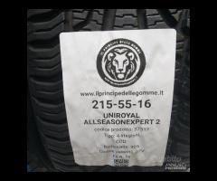 2 GOMME 215 55 16 UNIROYAL A37317