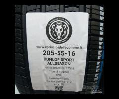 2 GOMME 205 55 16 DUNLOP A37313 - 2