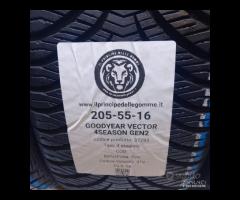 4 GOMME 205 55 16 GOODYEAR A37283