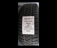 4 GOMME E CERCHI AUDI PIRELLI 205 50 17 BR226