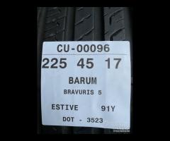 2 PNEUMATICI 225/45 R17 BARUM ESTIVE 90% - 4