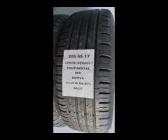 4 GOMME CERCHI RENAULT CONTINENTAL 205 55 17 BR227