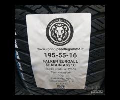 4 GOMME 195 55 16 FALKEN A37655