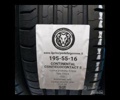 4 GOMME 195 55 16 CONTINENTAL A37653