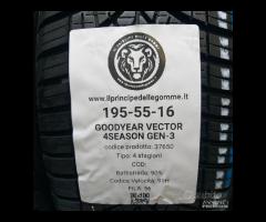 4 GOMME 195 55 16 GOODYEAR A37650