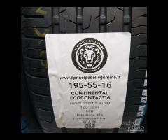 4 GOMME 195 55 16 CONTINENTAL A37649