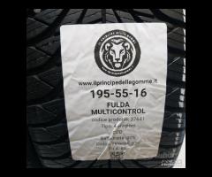 2 GOMME 195 55 16 FULDA A37641 - 2