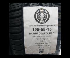 2 GOMME 195 55 16 BARUM A37633 - 2