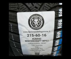 4 GOMME 215 60 16 KUMHO A38540