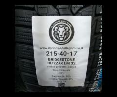 4 GOMME 215 40 17 BRIDGESTONE A38503