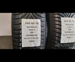 2 GOMME 205 60 16 MICHELIN BR242