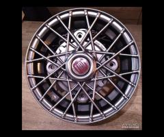 Cerchi RAY crome 4,5x12 4x190 fiat 500 l f r - 16