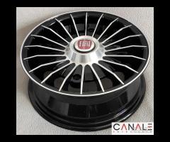 Cerchi grifo nero4,5x 12 4x190  fiat 500 l f r - 7