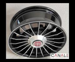 Cerchi grifo nero4,5x 12 4x190  fiat 500 l f r - 10