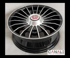 Cerchi grifo nero4,5x 12 4x190  fiat 500 l f r - 12