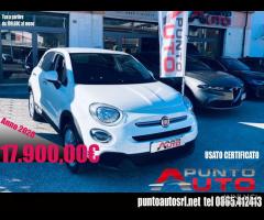 Fiat 500X 1.6 Mj 120 CV Lounge pelle telecamera