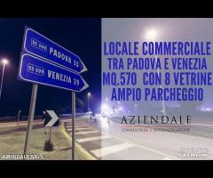 LOCALE COMMERCIALE TRA PADOVA-VENEZIA VISIBILE