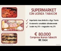 AZIENDALE - SUPERMARKET CON LICENZA TABACCHI