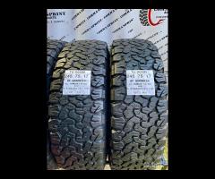 4 PNEUMATICI 245/75 R17 BF GOODRICH 4 STAGIONI