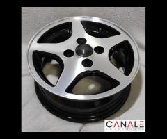 CERCHI LEGA 13 fiat STAR NERO DIAMANTE 5X13 4x98 - 14