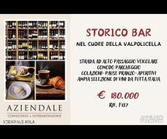 STORICO BAR NEL CUORE DELLA VALPOLICELLA