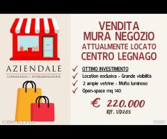 MURA NEGOZIO LOCATO - IDEALE COME INVESTIMENTO