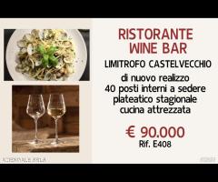 AZIENDALE - RISTO WINEBAR LIMITROFO CASTELVECCHIO