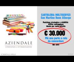 CARTOLERIA/EDICOLA AVVIATA-POSIZIONE PRIVILEGIATA