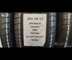 4 GOMME 205 45 17 MICHELIN BR256