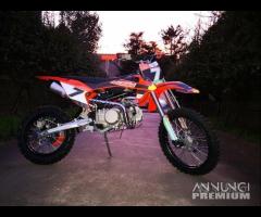 2023 Pit Bike 125 REPLICA KTM REDBULL 17/14 moto - 3