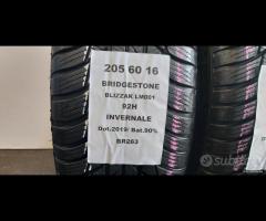 2 GOMME 205 60 16 BRIDGESTONE BR263