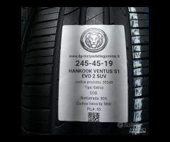 2 GOMME 245 45 19 HANKOOK A39349