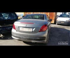 Ricambi Peugeot 207 Cabrio 1.6 D del 2009