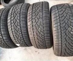 4 gomme usate invernali 285 30 21 dunlop