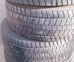 4 gomme usate 225 75 17.5 continental